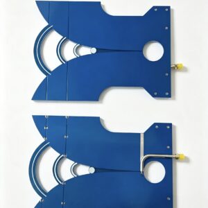 500MHz-250MHz RF UWB PCB  Log Periodic Antenna