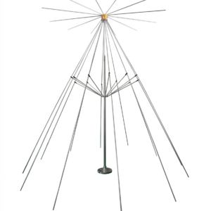 20–3000 MHz  Ultra-Wideband HF/VHF/UHF Omnidirectional Discone Antenna 